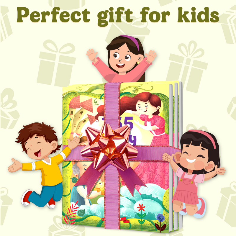365 Fairy Tales for Kids – Moral Lessons Story with Beautiful Illustrations (Age 3+ Years)