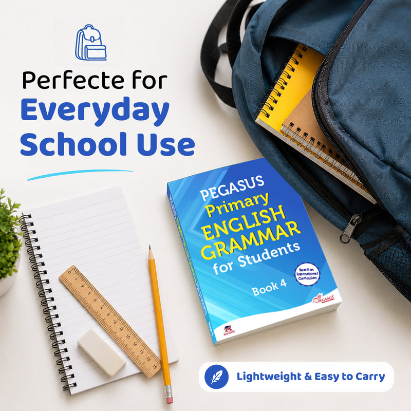 Pegasus Primary English Grammar for Student - Book 4