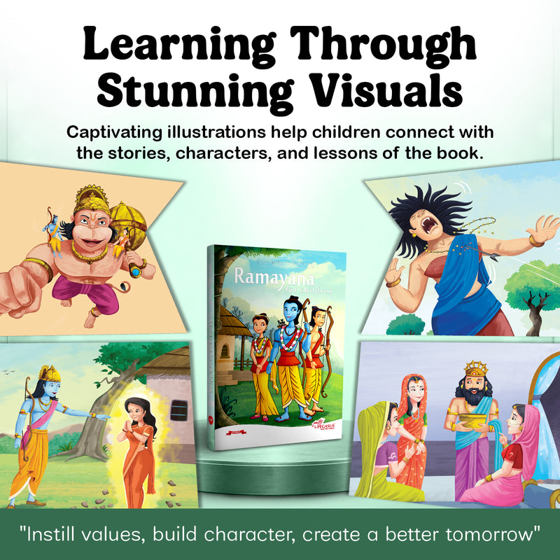 Ramayana Stories for Toddlers | Easy Moral Stories for Children (2–4 Years)
