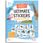 400+ Ultimate Stickers Animals and Birds for Kids – Fun Learning Activity Book (Age 3+ Years)