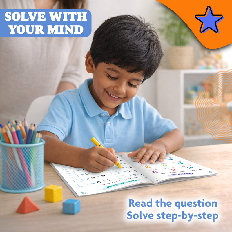 STEAM Wonders of Maths Workbook for Class 2 | Addition Activity Book with Fun Maths Exercises & Number Sense Practice (Age 6–8 Years)