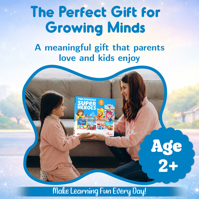 The Everyday Super Heroes Story Books for Kids – Bedtime Story & Early Reading (Ages 2+)
