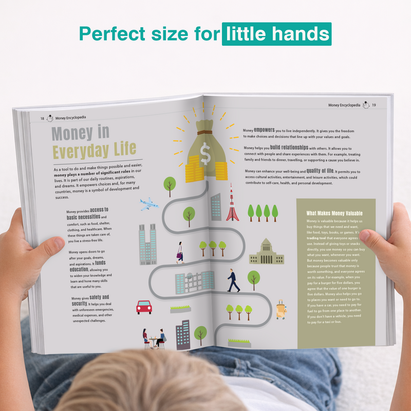My Very First Money Encyclopedia for Kids | Guide to Money, Banking, Currency, Saving & Spending Basics (Age 4+ Years)