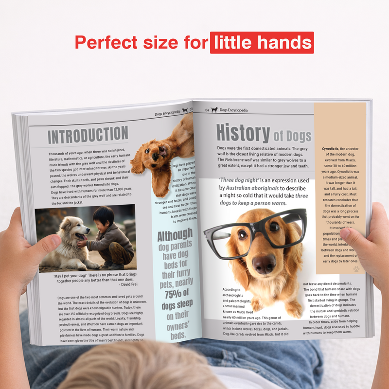 My Very First Dog Encyclopedia for Kids | Dog Breeds, Behaviour, Food Habits & Dog Care Basics (Age 4+ Years)