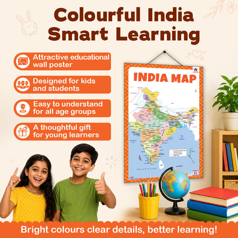 Geography Charts – Early Learning Wall Charts (Thick Lamination)