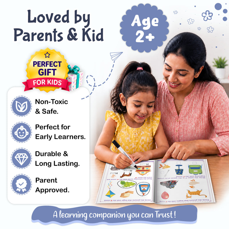 Phonics - Wipe & Clean Workbook