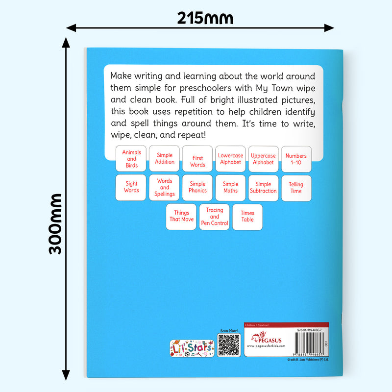 My Town - Wipe & Clean Workbook
