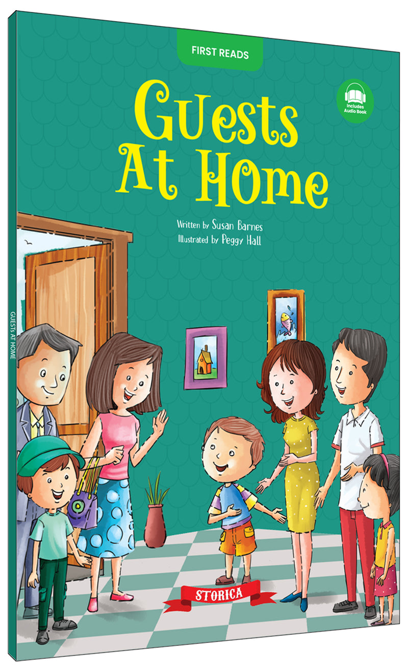 Guests at Home Picture Book For Kids Moral Bedtime Stories Hospitality, Kindness and Responsibility Story Book (Age 4+ Years)