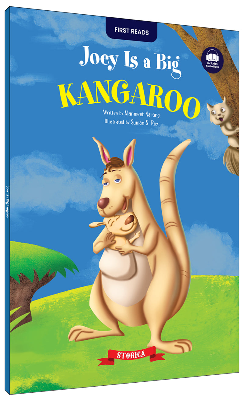 Joey Is a Big Kangaroo Picture Book for Kids - Moral and Adventure Stories, Friendship, Kindness and Imagination (Age 4+ Years)