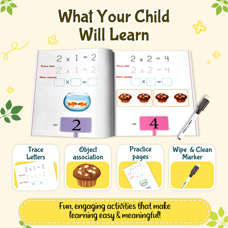 Times Table - Wipe & Clean Workbook