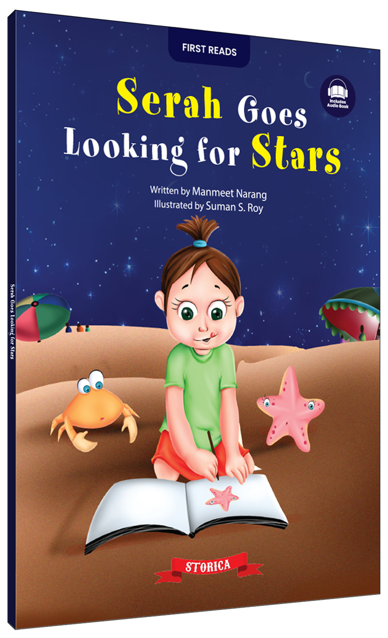 Serah Goes Looking for Stars Picture Book for Kids - Moral and Adventure Stories, Friendship, Kindness and Imagination (Age 4+ Years)