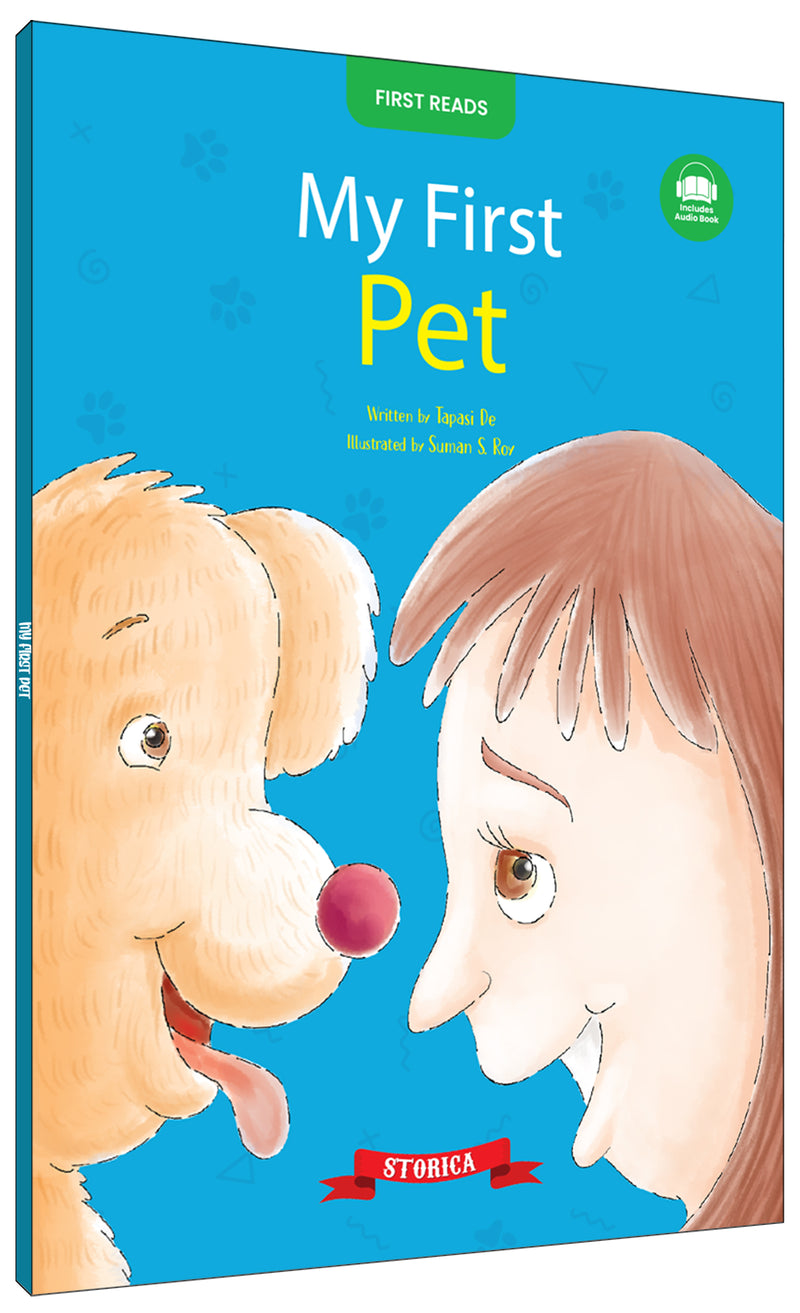 My First Pet Picture Book For Kids Moral Bedtime Stories Pet Care, Kindness and Responsibility Story Book (Age 4+ Years)