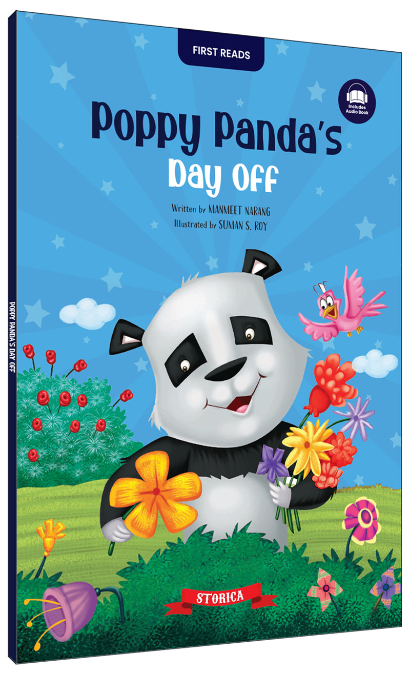 Poppy Panda's Day Off Picture Book for Kids - Moral and Adventure Stories, Friendship, Kindness and Imagination (Age 4+ Years)
