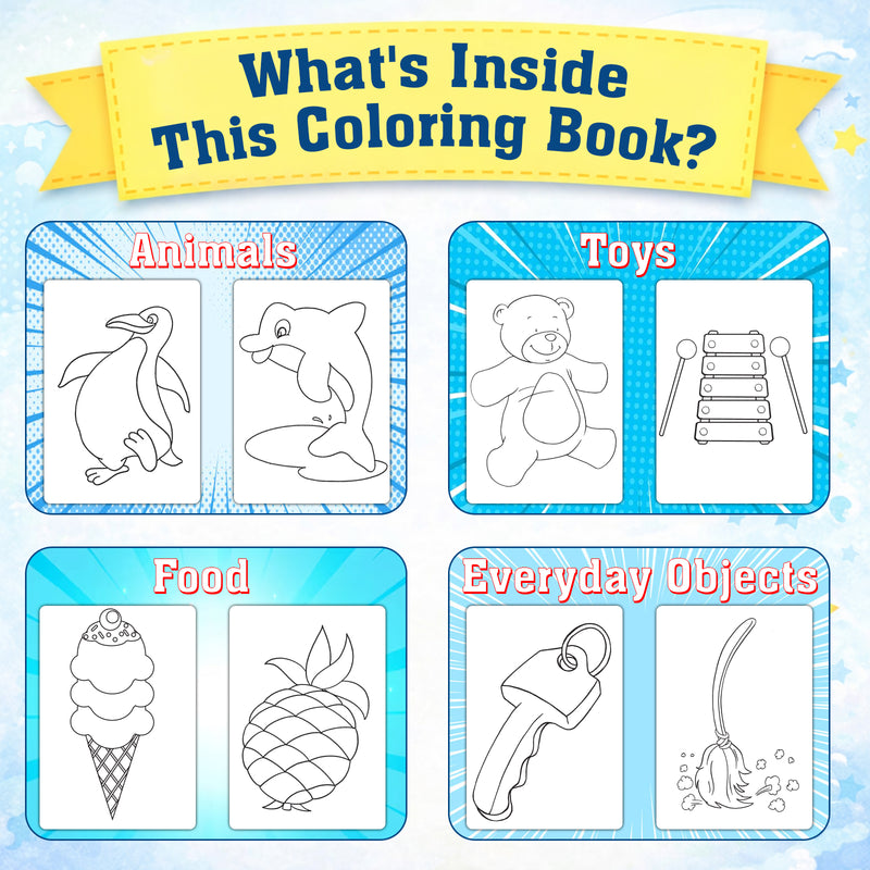 Jumbo Colouring Book 1 for Kids – Creative Colouring Books with 140+ Fun Pictures (Age 3+ Years)
