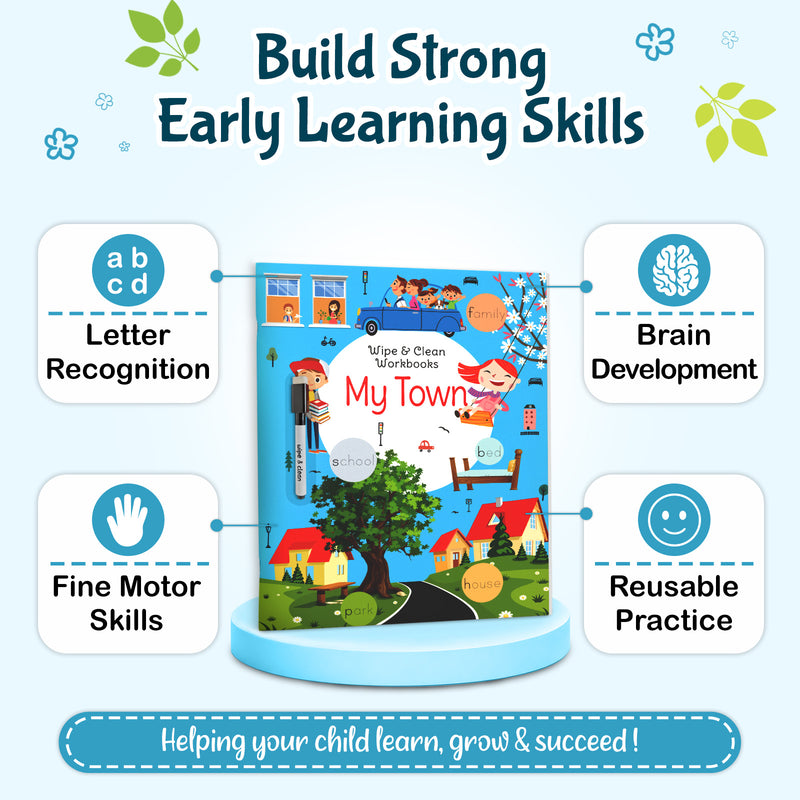 My Town - Wipe & Clean Workbook