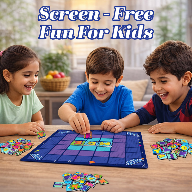 Word Guzzler – Spelling and Vocabulary Board Game for Kids and Family (Age 8–99 Years)