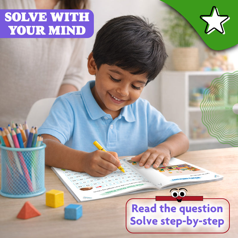 STEAM Wonders of Maths Workbook for Class 2 | Subtraction Activity Book with Fun Maths Exercises & Number Sense Practice (Age 6–8 Years)