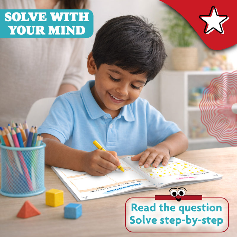 STEAM Wonders of Maths Workbook for Class 2 | Data Handling Activity Book with Graphs, Tally Marks & Real-Life Data Practice (Age 6–8 Years)