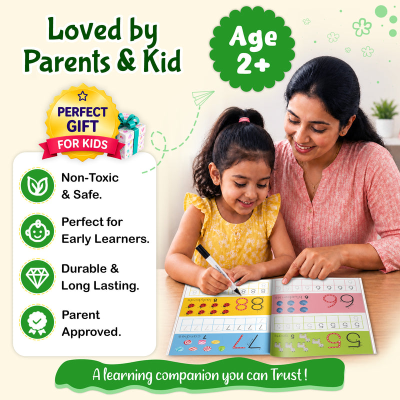 Numbers 1-10 - Wipe & Clean Workbook