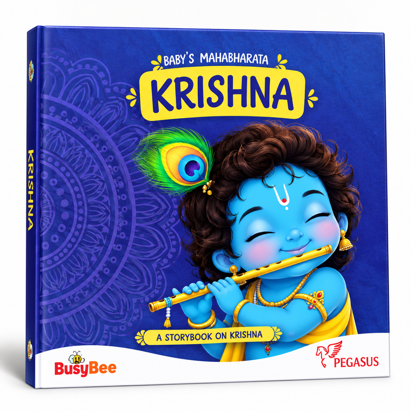 Baby’s Mahabharata: Krishna Story Book for Kids (Age 1+)