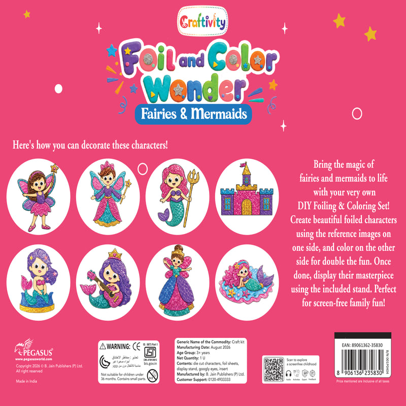 Fairies & Mermaids-Foil Wonder