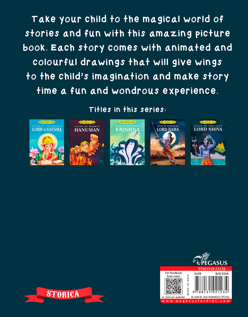Tales of Gracious Lord Shiva Book for Kids | Indian Mythological Story Book | Age 2+ Years