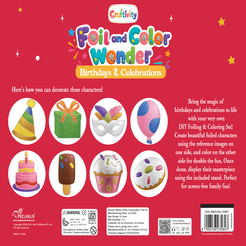 Birthdays & Celebration-Foil Wonder
