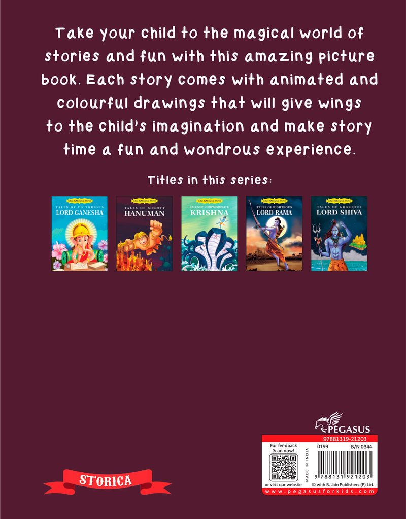 Tales of Mighty Hanuman Book for Kids | Indian Mythological Story Book | Age 2+ Years