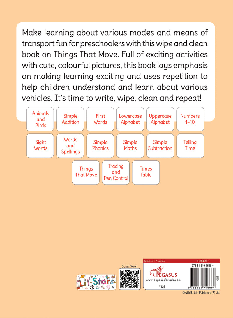 Wipe & Clean – Things That Move