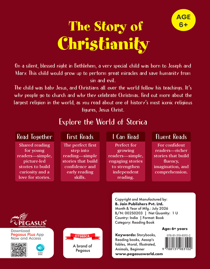 The Story of Christianity for Kids - Learn Christianity & Jesus Christ Teachings, Christian Values (Age 4+ Years)