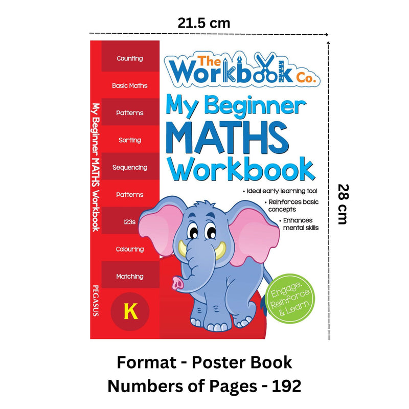 My Beginner Maths Workbook- KG