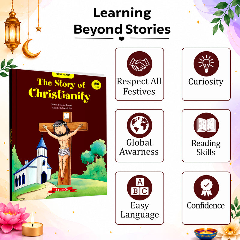 The Story of Christianity for Kids - Learn Christianity & Jesus Christ Teachings, Christian Values (Age 4+ Years)
