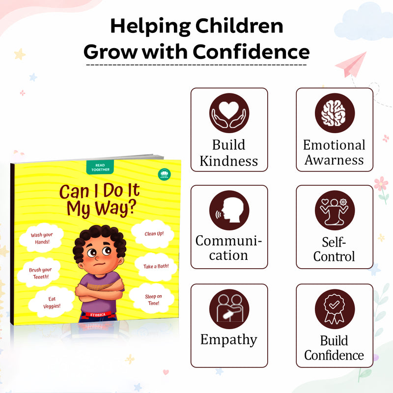 Can I Do It My Way - Moral Story Book for Kids Teaches Good Habits, Listening Skills & Positive Behaviour for Children (Age 2+ Years)