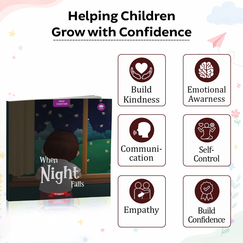 When Night Falls - Moral Story Book for Kids Teaches Good Habits, Listening Skills & Positive Behaviour for Children (Age 2+ Years)