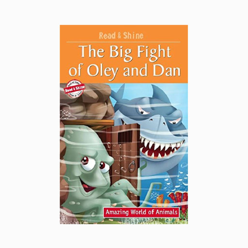  Engaging animal reading & story book, Read & Shine The big fight of Oley and Dan