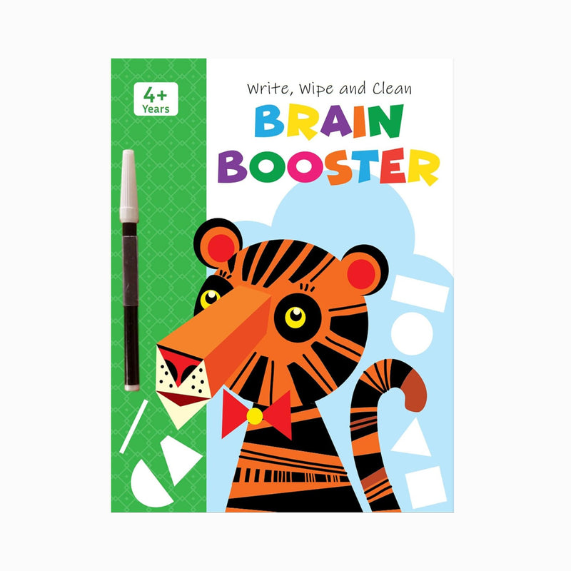 Brain Booster - Write, Wipe and Clean Book