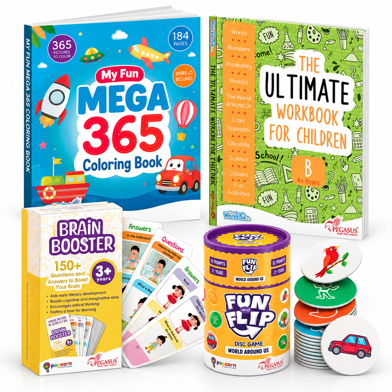 Brainy Kids Learning Bundle ( Ages 2-4)
