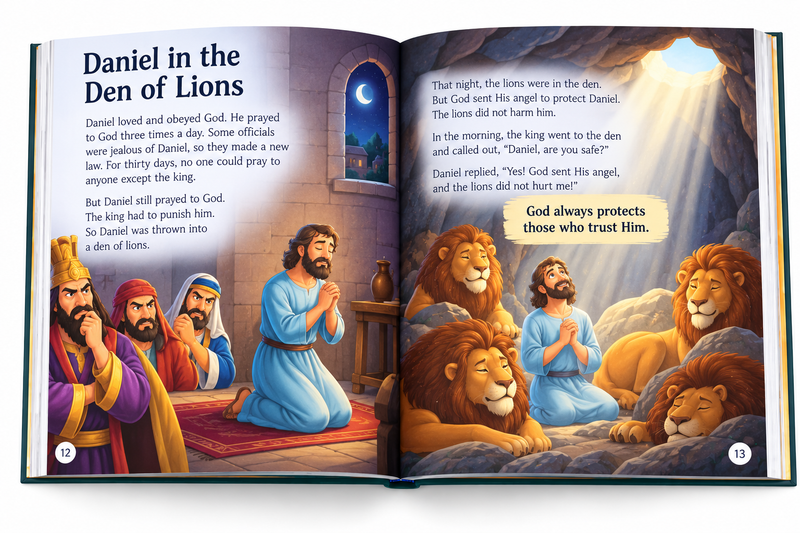 Bible Stories for Kids – 10 Book Set | Inspiring Faith & Imagination