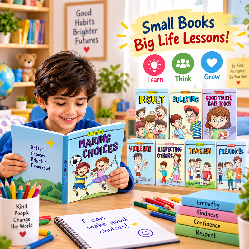 8 Life Skills & Safety Books for Children | Age 4+ Years