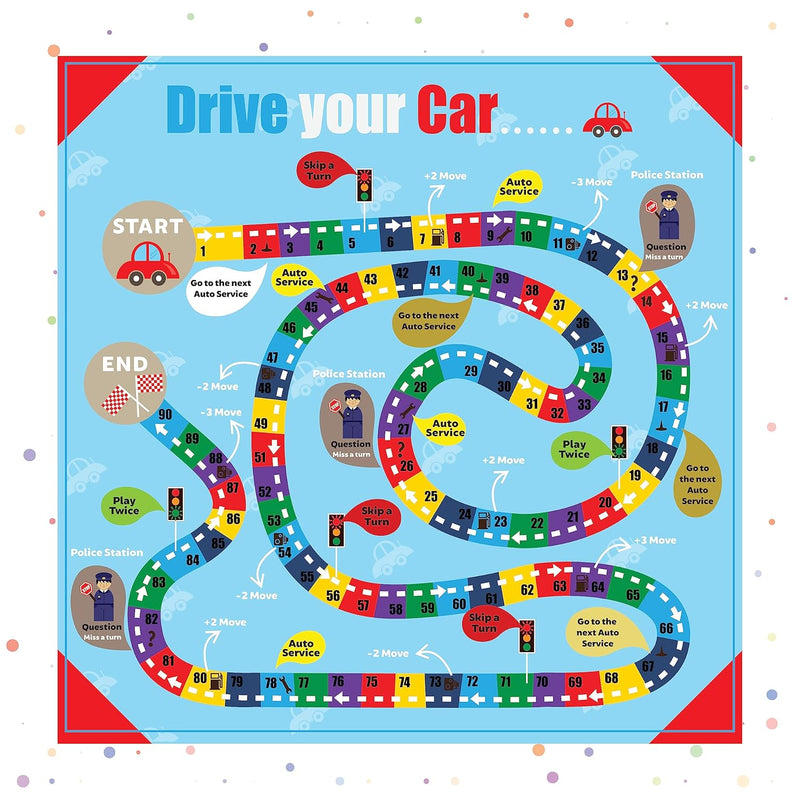 4-in-1 Classic Board Games for Kids and Family Family Board Game Set Indoor Games for Children (Age 5+ Years)