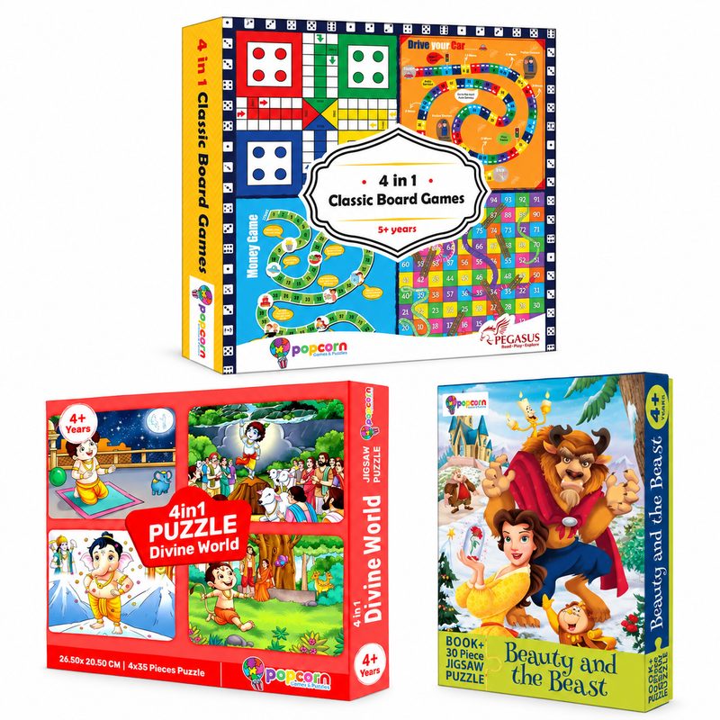 Fun & Fantasy Games Bundle (Ages 4-6 years)