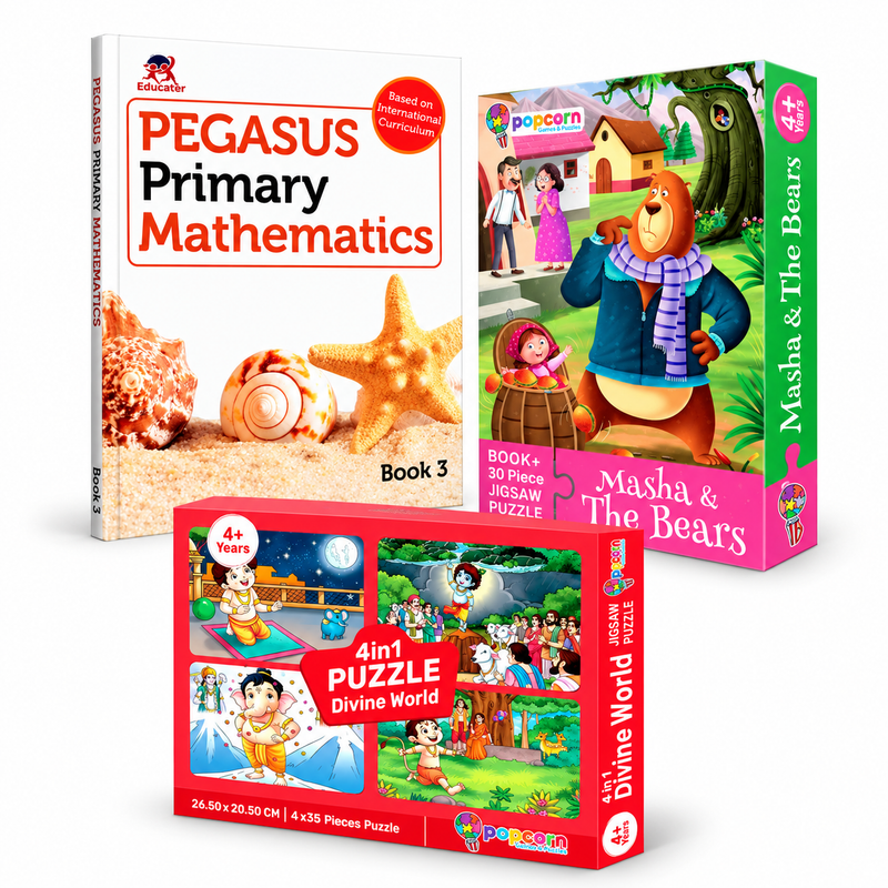 Kids’ Learning & Puzzle Bundle (Ages 4-6)