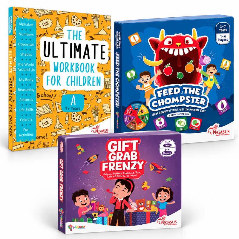 Kids’ Learning & Games Bundle (Ages 2-4)