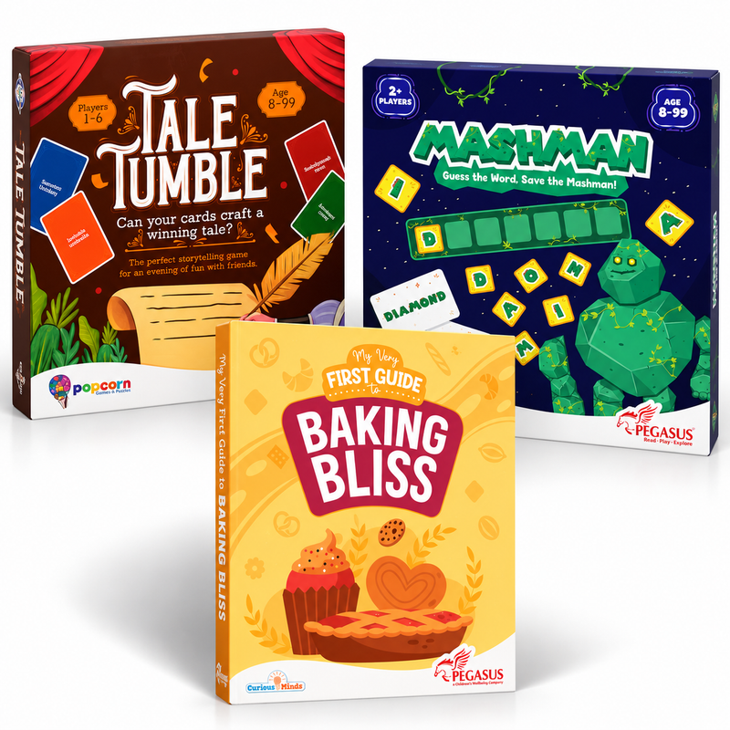 Play, Imagine & Bake Bundle (Ages 8-12)