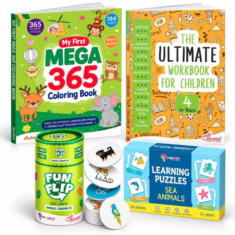 Little Learners Activity Bundle (Ages 2-4)