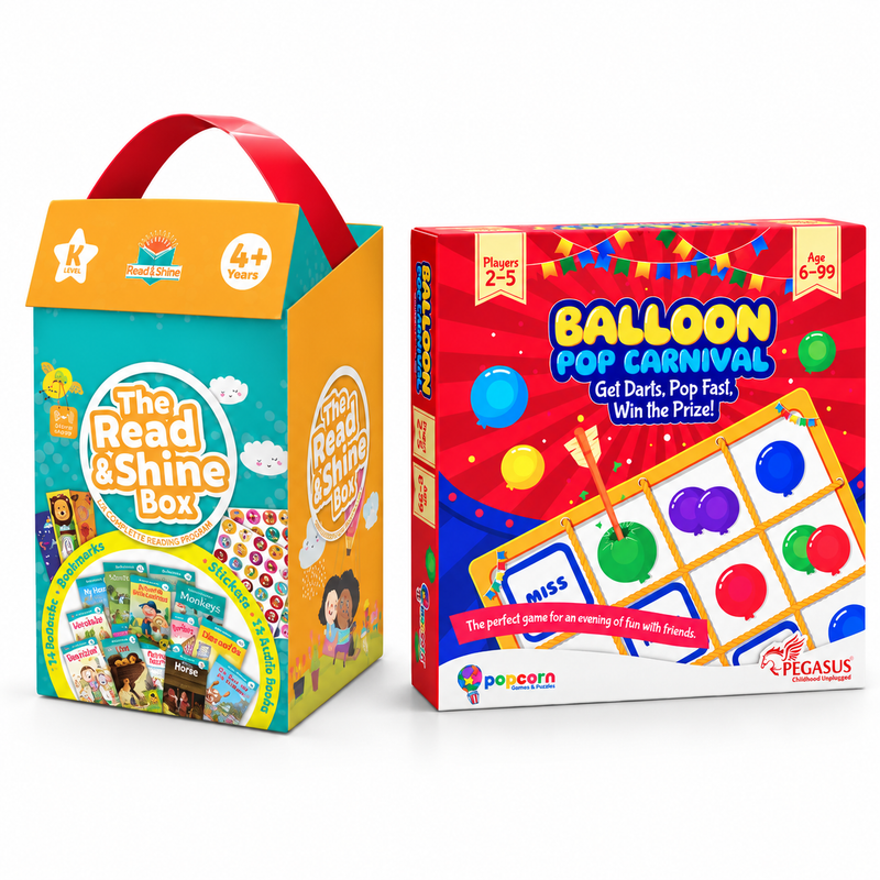 Read, Play & Shine Bundle (Ages 4-6)