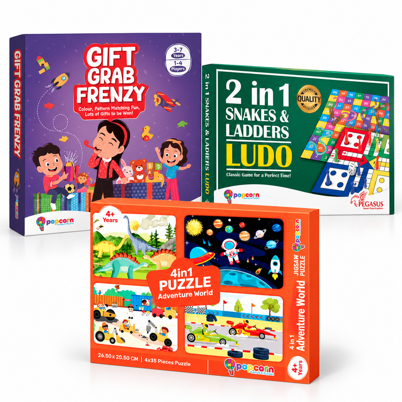 Fun Games & Puzzle Bundle (Ages 4-6)
