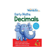 Educational decimal Maths Workbook, Early learning Maths Decimal workbook