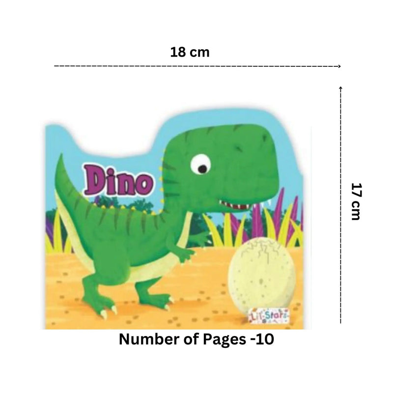 Dinosaur - Animal World Die Cut -Board Book