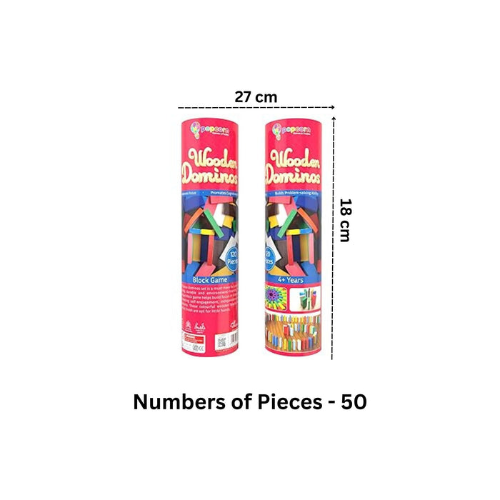 Wooden Dominos for Kids